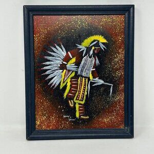 Print of Native American Chicken Dancer by Jeremy Johnson